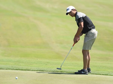 Mikha Benedictus, a sophomore from Dos Pueblos High, made his season debut and tied for 12th with a 79. (File photo by Ken Sciallo/Sevilla Photography)