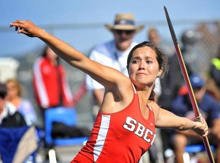 Jessica Escalante placed fourth in the State javelin final, extending her career best by 2.23 meters.