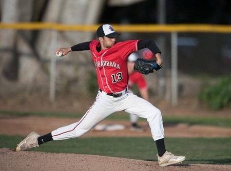Conner Roberts was sharp in his first start of the season, holding Chaffey to two runs (one earned) on four hits in five innings. (Photo by Ken Sciallo/Sevilla Photography)